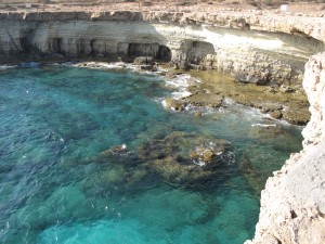 Le grotte a Capo Greko