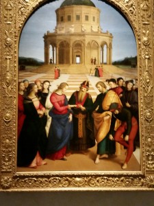 Raffaello Sanzio "Lo sposalizio della Vergine"