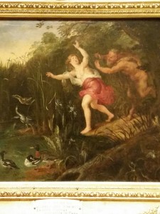 Rubens "La ninfa Siringa inseguita da Pan"