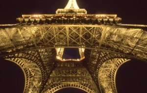 La Tour Eiffel illuminata
