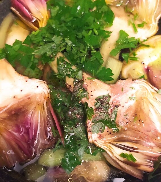 carciofi al top